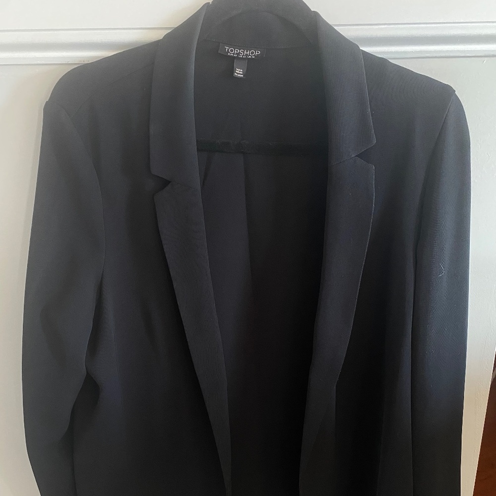 Topshop Blazer Black